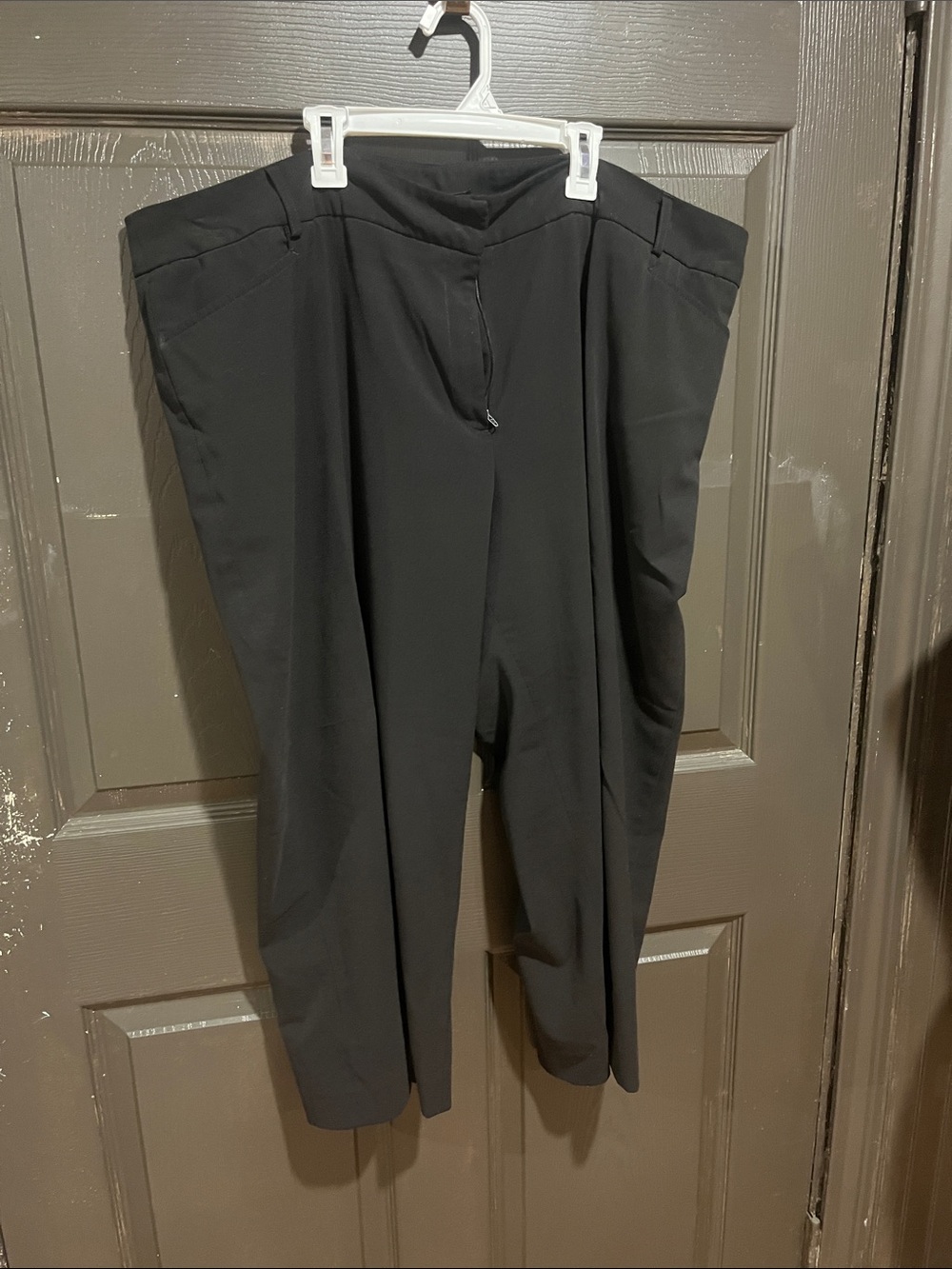 Briggs New York Black High-Waist Pants